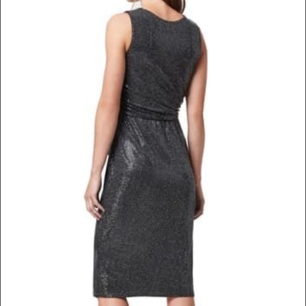 Brand new ALLSAINTS  Wrap Front Sleeveless Sheath Dress - Picture 2 of 16